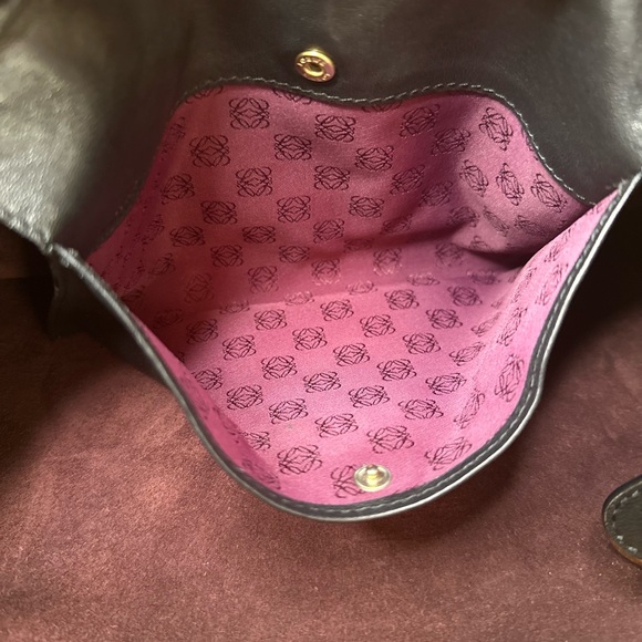 LOEWE Crossbody Leather Bag with Tassel - Picture 13 of 14